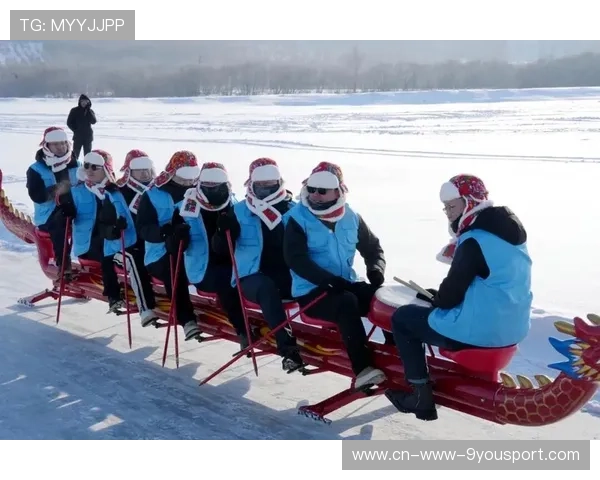 冰上龙舟极速冲刺赛点燃冬季赛场